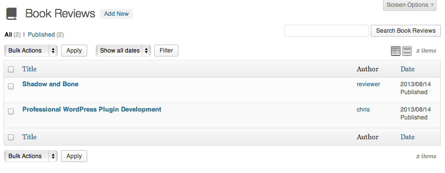 What I’m working on: building a plugin for book reviews